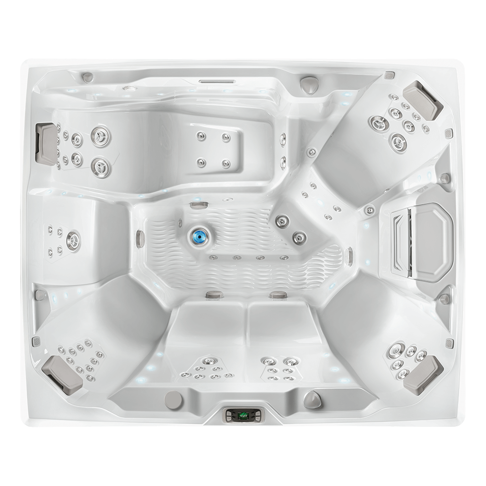 Prism Hot Spring Spas Limelight® Collection overhead