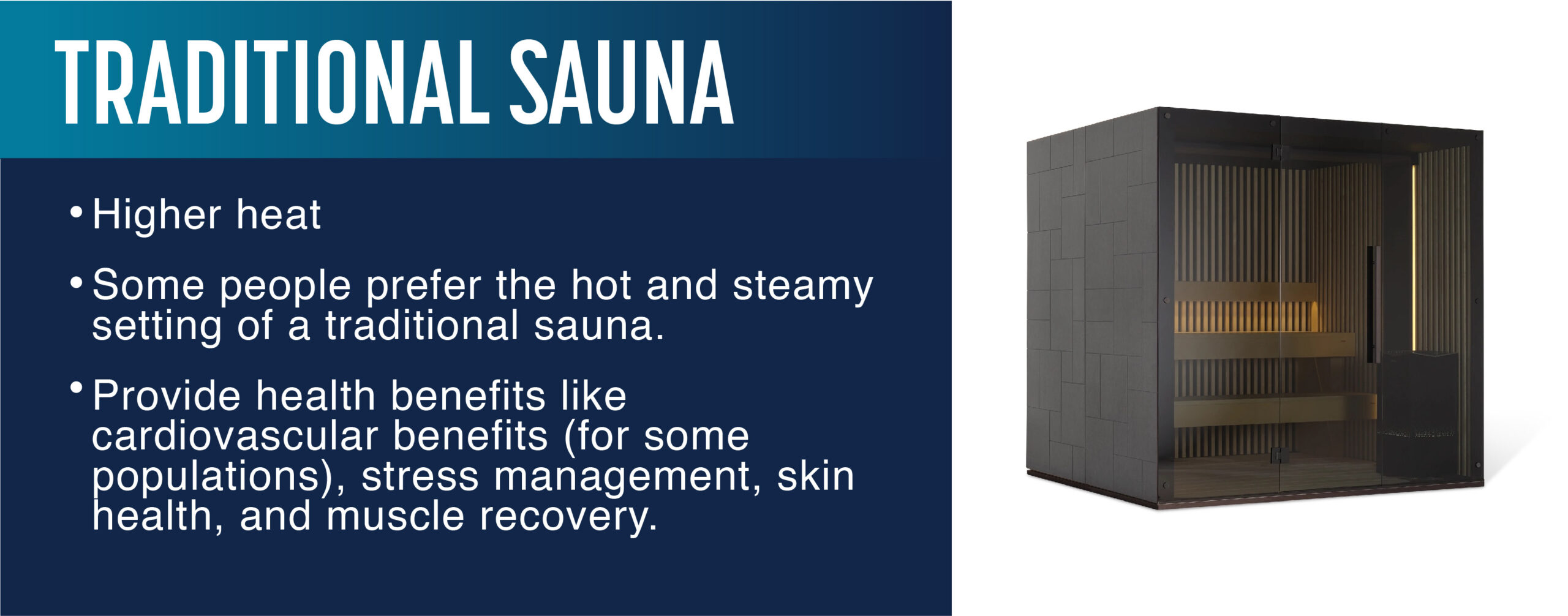 Traditional sauna benefits