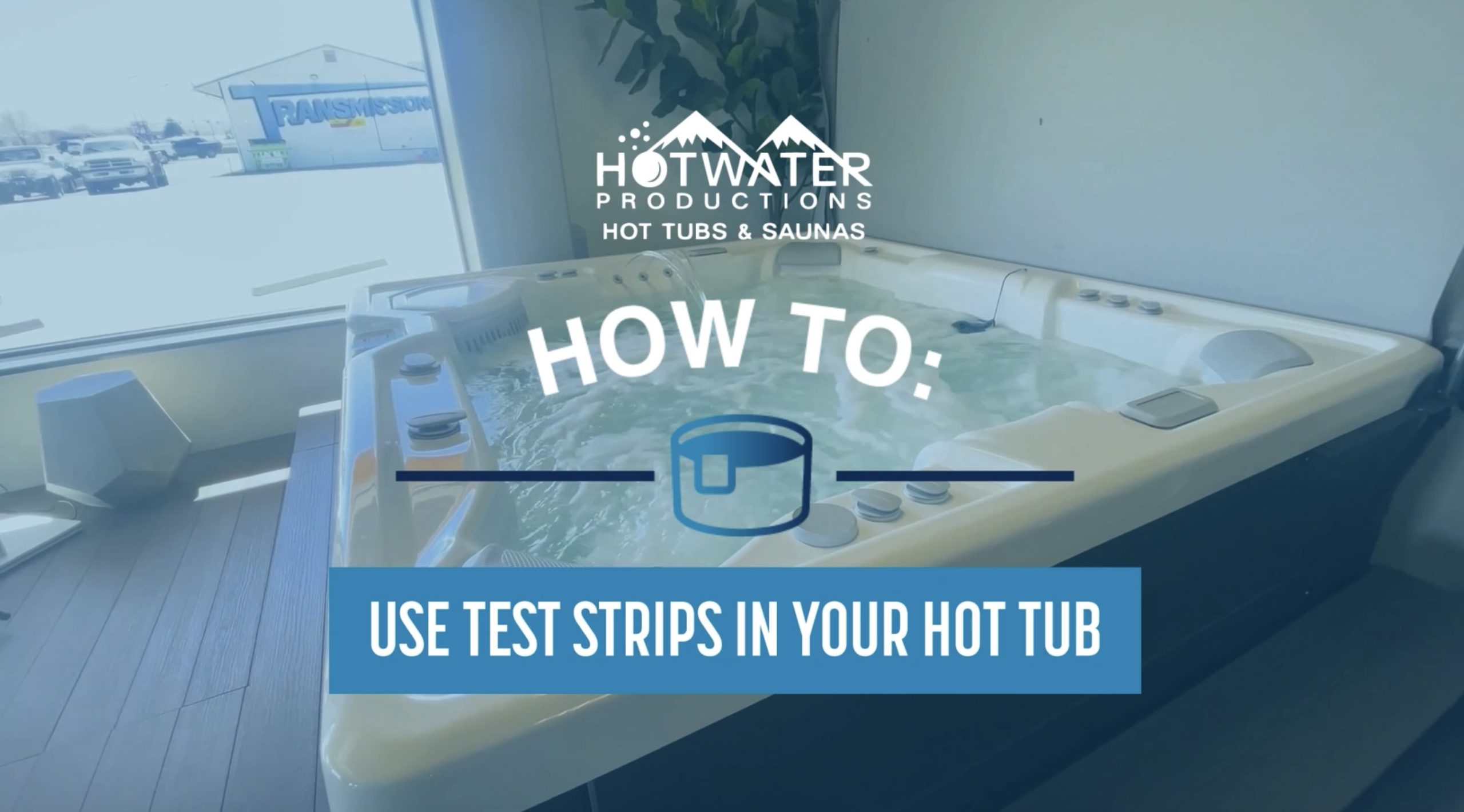 How to use hot tub test strips