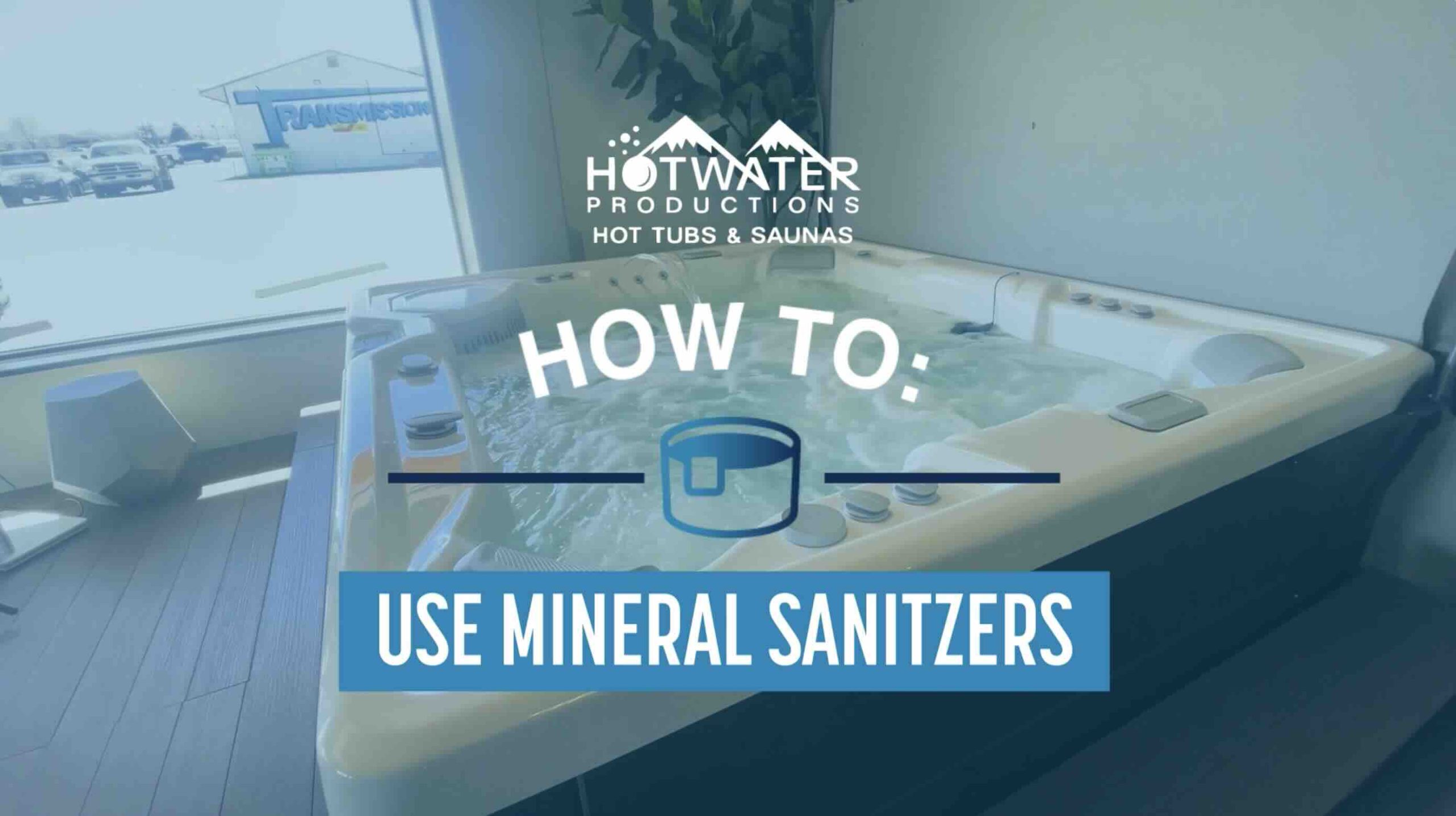 How to use mineral sanitizes hot tub