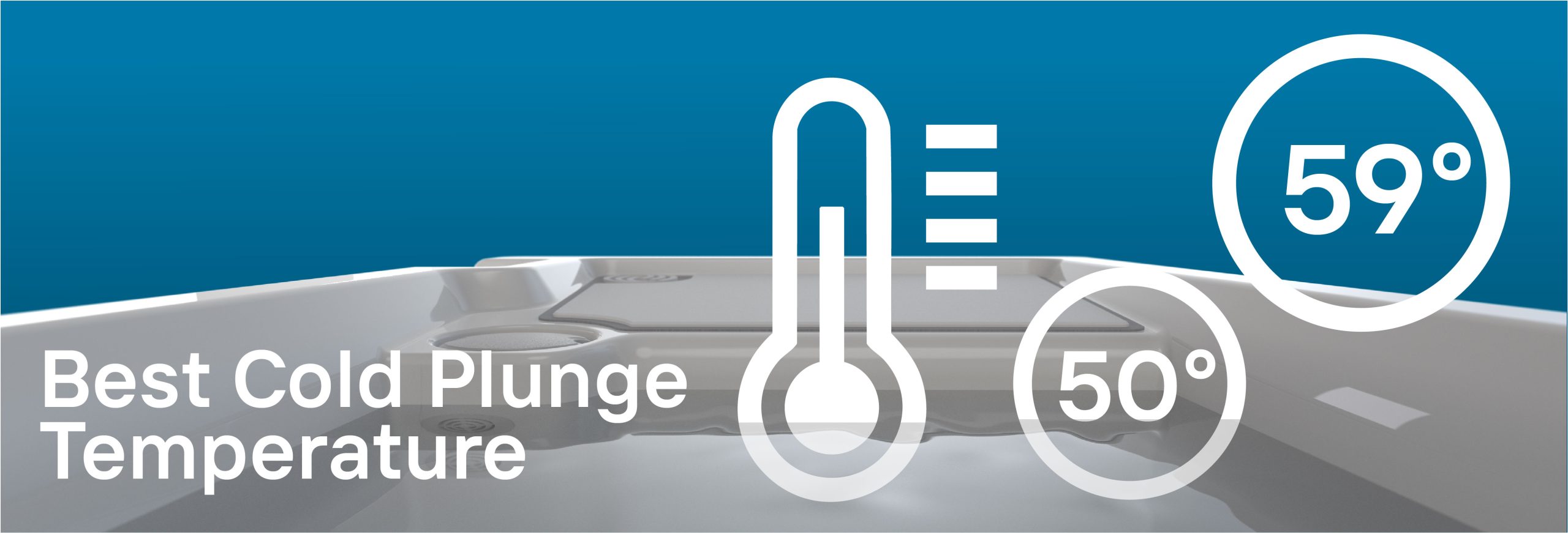 Best cold plunge temperature