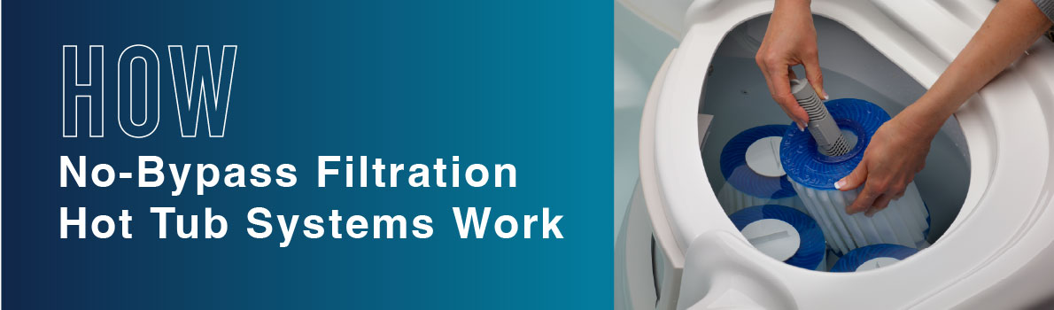 How no-bypass filtration hot tub systems work